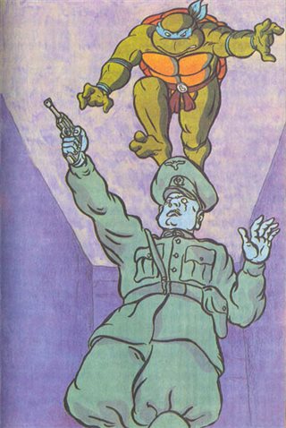 Черепашки-ниндзя и Баркулаб фон Гарт — иллюстрация