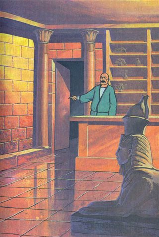 Черепашки-ниндзя и Тайна Древнего Египта — иллюстрация