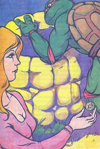 Черепашки-ниндзя и Карлик Кон — иллюстрация