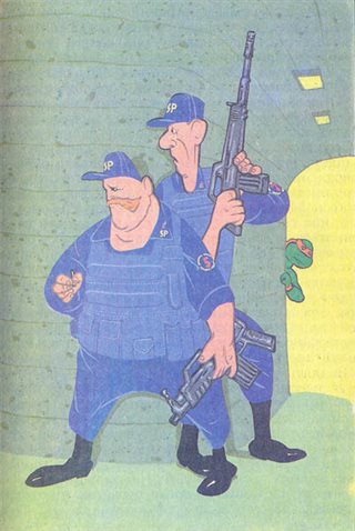 Черепашки-ниндзя и Бэтмэн — иллюстрация