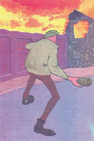 Черепашки-ниндзя и Бэтмэн — иллюстрация