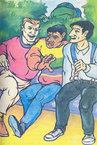 Черепашки-ниндзя и Магический Кристалл — иллюстрация